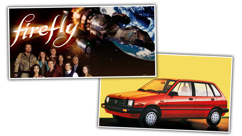 Illustration for article titled Here's Every* Car That Shares A Name With A TV Show